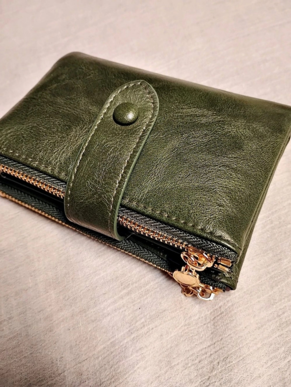 Green Wallet Like New